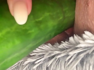Masturbationen nigh cucumber