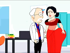 Observe this Indian Mom get pounded by a prick medic's stiff trunk
