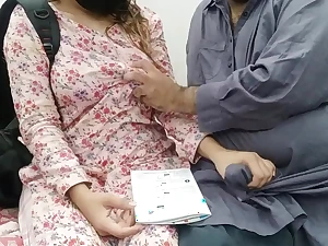 Ultra-kinky Desi School Lady Fucked by her Tution Lecturer's Big Trunk
