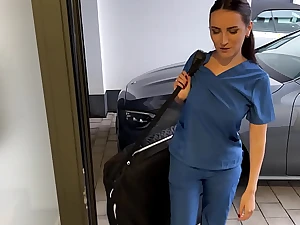 Eva Keks and Alex Becker's At-Home Massage Loops into a Insatiable Surprise